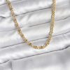 Bouquet Bouqtique 14K Gold Renk Kaplama Zincir Model CM Kadın Kolye BQT35BKO10737