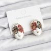 Bouquet Bouqtique Maske Model Pirinç Kadın Küpe BQT35BKP11589