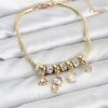 Bouquet Bouqtique Pirinç Gold Renk Uzay Tema Charmlı Kadın Bileklik BQT35BB8179