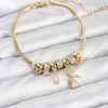 Bouquet Bouqtique Pirinç Gold Renk Tinkerbell Charmlı Kadın Bileklik BQT35BB8189