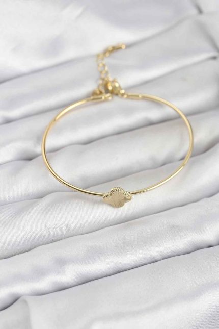Bouquet Bouqtique Yonca Model Gold Renk Kadın Bileklik BQT35BB8232