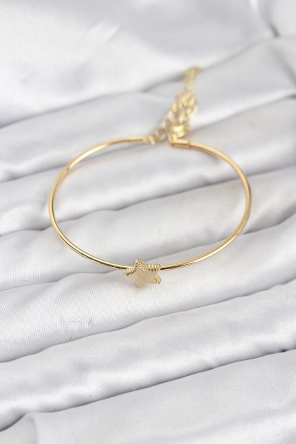 Bouquet Bouqtique Yıldız Model Gold Renk Kadın Bileklik BQT35BB8236