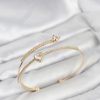 Bouquet Bouqtique Kalp Model Pirinç Gold Renk Kadın Bileklik BQT35BB8255