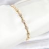 Bouquet Bouqtique Pirinç Gold Renk VIP Seri Punta Model Zirkon Taşlı Kadın Bileklik BQT35BB8269