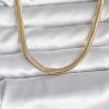 Bouquet Bouqtique CM 14K Gold Renk Yassı Yılan Zincir Model 45 cm Kadın Kolye BQT35BKO11005