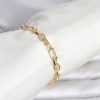 Bouquet Bouqtique CM 14K Gold Renk Kalın Zincir Model Kadın Bileklik BQT35BB8304