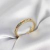 Bouquet Bouqtique Gold Renk Sıralı Renkli Zirkon Taşlı Kadın Yüzük BQT35BYK3965