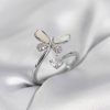 Bouquet Bouqtique Gümüş Renk Yusufçuk Model Zirkon Taşlı Kadın Yüzük BQT35BYK4043