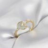 Bouquet Bouqtique Gold Renk Balık Kuyruğu Model Kadın Yüzük BQT35BYK4048