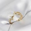 Bouquet Bouqtique Minimal Kutup Yıldızı Model Gold Renk Kadın Yüzük BQT35BYK4135