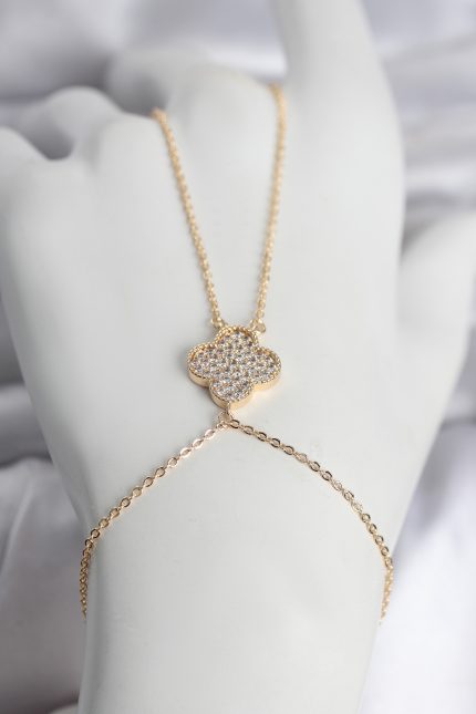 Bouquet Bouqtique Pirinç Gold Renk Yonca Model Kadın Şahmeran BQT35SN749