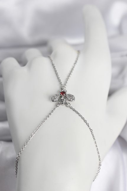 Bouquet Bouqtique Pirinç Gümüş Renk Sinek Model Kadın Şahmeran BQT35SN760