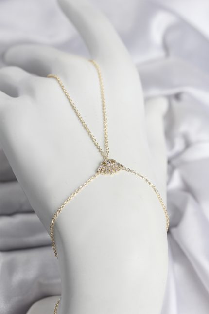 Bouquet Bouqtique Pirinç Gold Renk Göz Model Kadın Şahmeran BQT35SN764