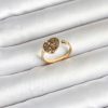 Bouquet Bouqtique 316L Çelik Gold Renk Kalp Model Kadın Yüzük BQT35BYK4172