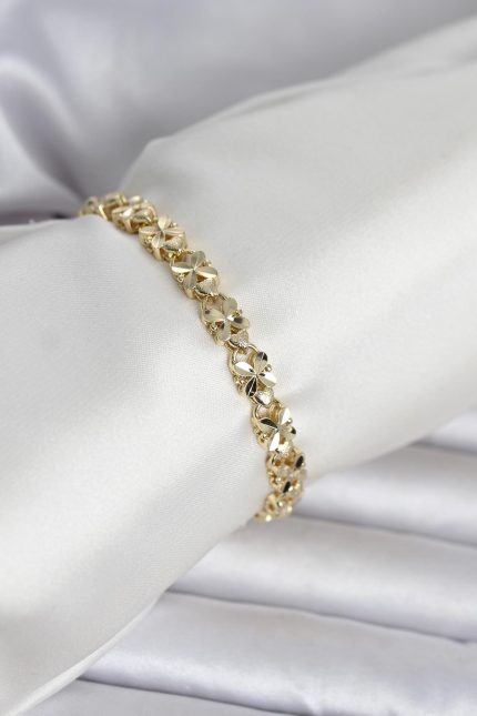 Bouquet Bouqtique Xuping Kelebek Model Gold Renk Kadın Bileklik BQT35BB8414