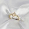 Bouquet Bouqtique Pirinç Gold Renk Kutup Yıldızı Model Zirkon Taşlı Kadın Yüzük BQT35BYK4199