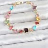Bouquet Bouqtique Karışık Renk Kristal Taşlı Kesimli Gümüş Renk Gema Kadın Bileklik BQT35BB8529