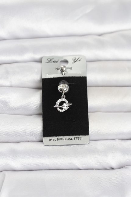 Bouquet Bouqtique 316L Cerrahi Çelik Sallantılı Yıldız Model Göbek Piercing BQT35PR1386