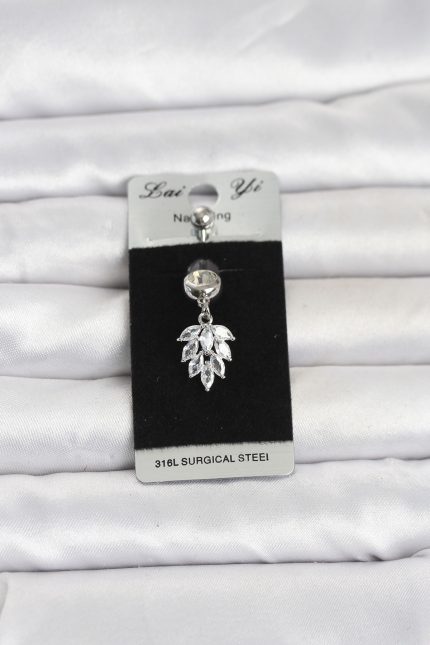 Bouquet Bouqtique 316L Cerrahi Çelik Sallantılı Başak Model Göbek Piercing BQT35PR1396