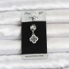 Bouquet Bouqtique 316L Cerrahi Çelik Zirkon Taşlı Sallantılı Yonca Model Göbek Piercing BQT35PR1397