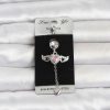 Bouquet Bouqtique 316L Cerrahi Çelik Kanatlı Kalp Model Göbek Piercing BQT35PR1402