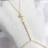 Bouquet Bouqtique Gold Renk Pirinç Zirkon Taşlı Kutup Yıldızı Model Şahmeran BQT35SN781