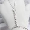 Bouquet Bouqtique Gümüş Renk Pirinç Lazerli Yıldız Model Zirkon Taşlı Şahmeran BQT35SN786