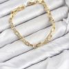 Bouquet Bouqtique CM Kare Halka Model Gold Renk Pirinç Kadın Bileklik BQT35BB8592