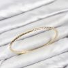 Bouquet Bouqtique CM Gold Renk Lazer Kesim Model 65 mm Bilezik BQT35BB8617