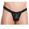 Bouquet Bouqtique Fantezi Siyah Lame Seksi Erkek String - Tanga BQT354589