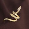 Bouquet Bouqtique Ayarlanabilir Gold Renk Zirkon Taşlı Yılan Yüzük BQT35BYK2237