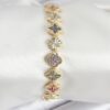 Bouquet Bouqtique Pirinç VIP Seri Yonca Zirkon Taşlı Kadın Bileklik BQT35BB7910