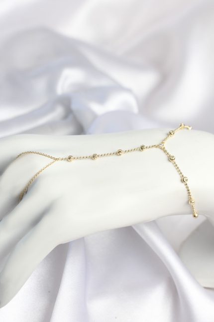 Bouquet Boutique Pirinç Gold Renk Dorika Model Kadın Şahmeran BQT35SN799