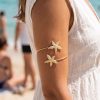 Bouquet Bouqtique Deniz Yıldızı Model Gold Renk Bohem Pazu Bileklik BQT35BB8823