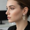 Bouquet Bouqtique Yıldız Model Gold Renk Zirkon Taşlı Küpe BQT35BKP11891