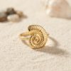 Bouquet Bouqtique Nautilus Tasarım Gold Renk Kadın Yüzük BQT35BYK4213