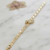 Bouquet Bouqtique Gold Renk Pirinç Zirkon Taşlı Yılan Model Kadın Bileklik BQT35BB8827