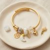 Bouquet Bouqtique Ay ve Kalp Beyaz Charmlı Kadın Bileklik BQT35BB8754