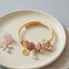 Bouquet Bouqtique Ay ve Kalp Pembe Charmlı Kadın Bileklik BQT35BB8755