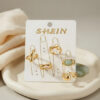 Bouquet Bouqtique Gold Renk Pirinç Bohem Yüzük Kombini BYK4272 BQT35BYK4272