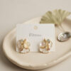 Bouquet Bouqtique Lotus Model Minimal Kadın Küpe BQT35BKP12125