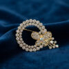 Bouquet Bouqtique Kelebek Detaylı Zirkon Taşlı Gold Renk Broş BQT35BR506
