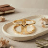 Bouquet Bouqtique Gold Renk Pirinç Manşet Model Vintage Kelepçe Bilezik BQT35BB8867