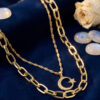 Bouquet Bouqtique Gold Renk Pirinç Ay Yıldız Model Kombin Kadın Kolye BQT35BKO11259