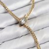 Bouquet Bouqtique Pirinç Asansörlü Yılan Model Gold Renk Kadın Kolye BQT35BKO10433
