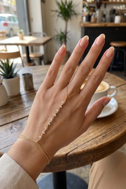 Bouquet Bouqtique Gold Renk Sarmaşık Model Zirkon Taşlı Şahmeran BQT35SN810