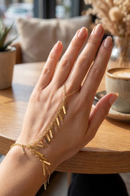 Bouquet Bouqtique Gold Renk Pirinç Sarkıt Plaka Model Şahmeran BQT35SN816
